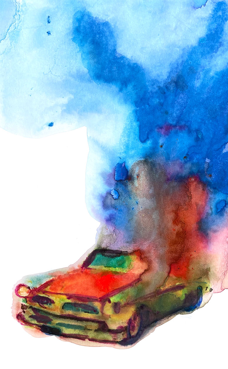 Los Angeles 90104 American Watercolor