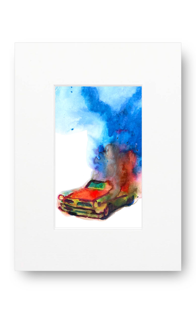 Los Angeles 90104 American Watercolor