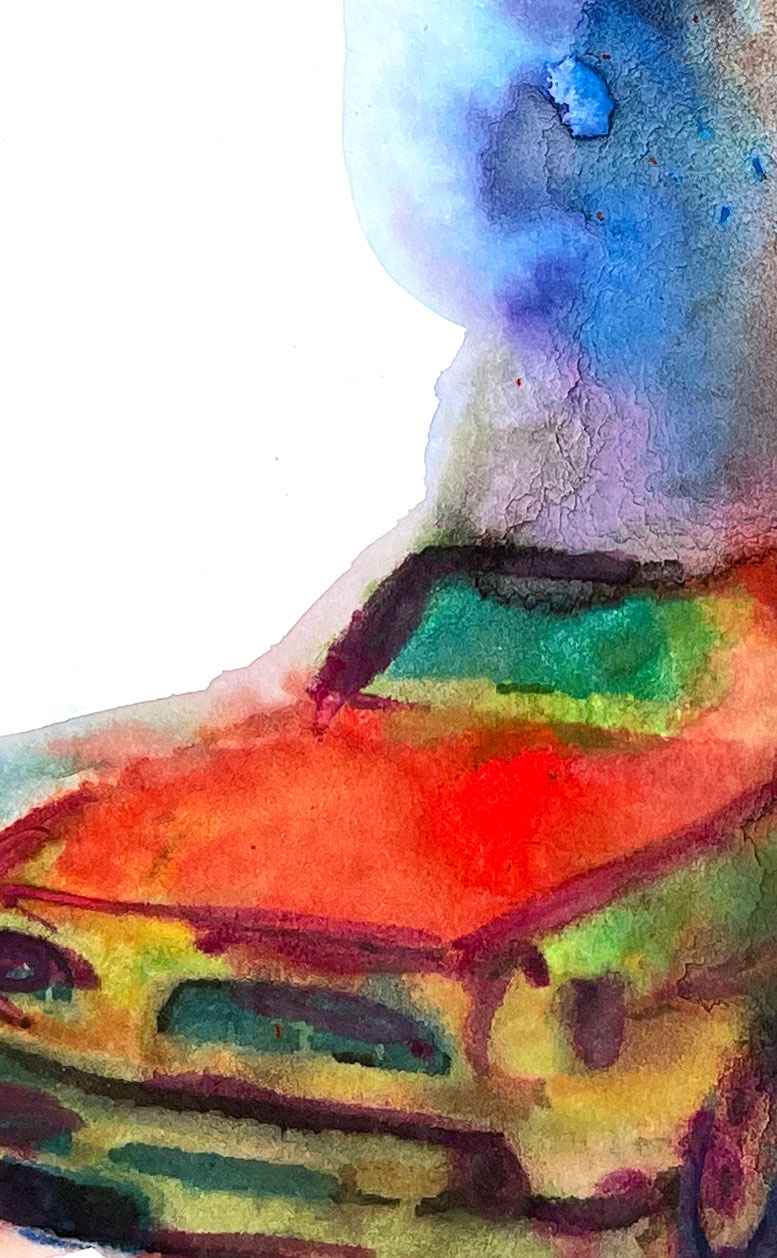 Los Angeles 90104 American Watercolor