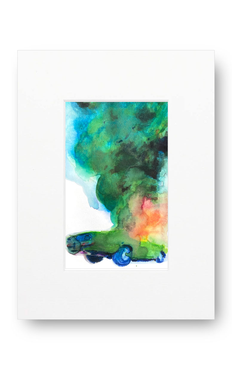 Los Angeles 90107 American Watercolor