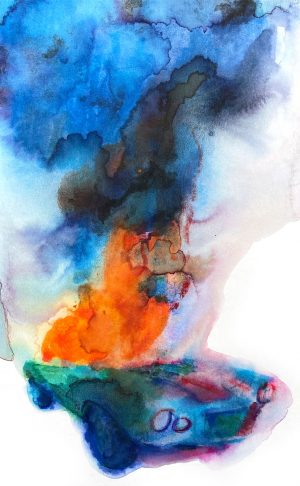 Los Angeles 90108 American Watercolor