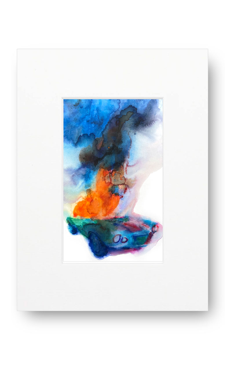 Los Angeles 90108 American Watercolor