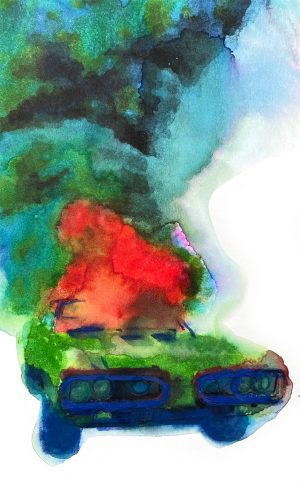 Los Angeles 90109 American Watercolor