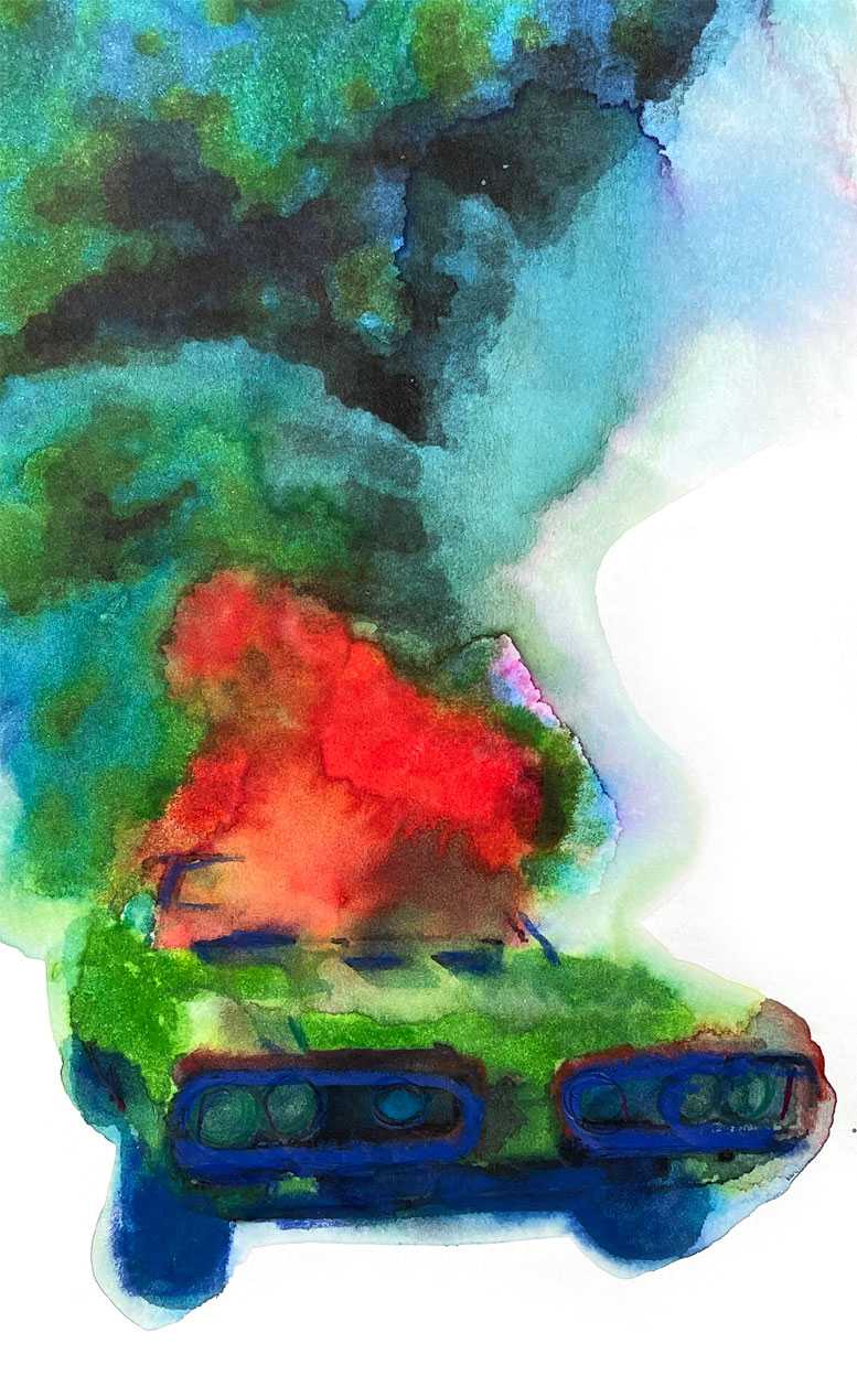 Los Angeles 90109 American Watercolor