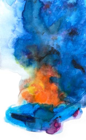 Los Angeles 90110 American Watercolor