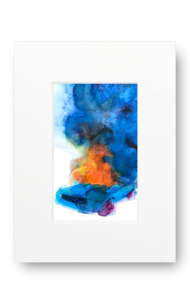 Los Angeles 90110 American Watercolor