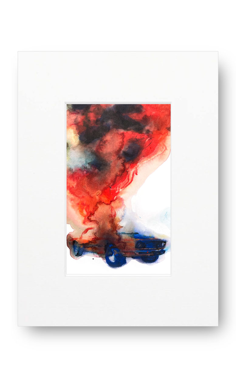 Los Angeles 90111 American Watercolor