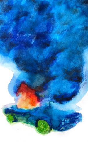 Los Angeles 90112 American Watercolor