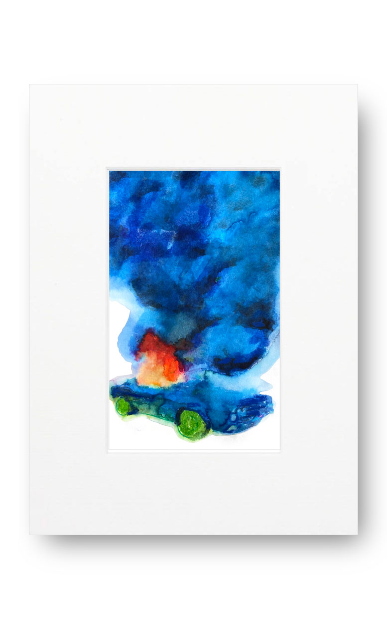 Los Angeles 90112 American Watercolor