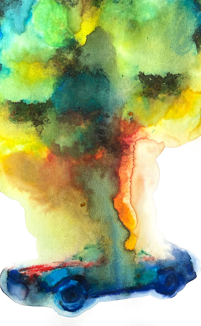 Los Angeles 90117 American Watercolor