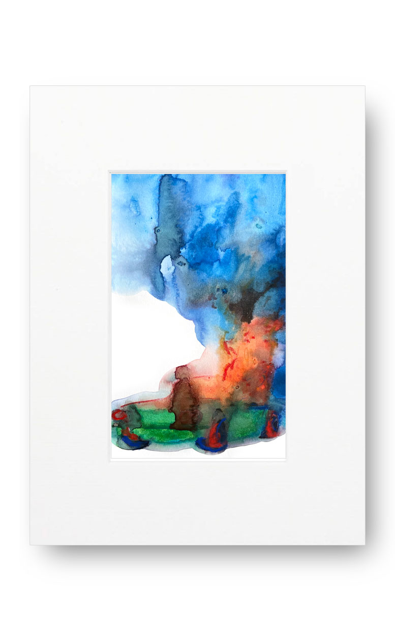 Los Angeles 90118 American Watercolor