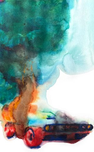 Los Angeles 90119 American Watercolor