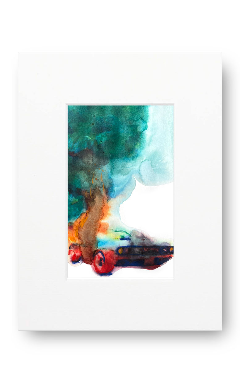 Los Angeles 90119 American Watercolor