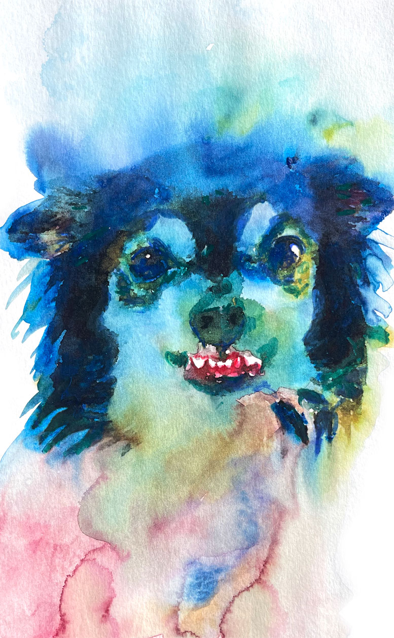 Selfie 02 American Watercolor