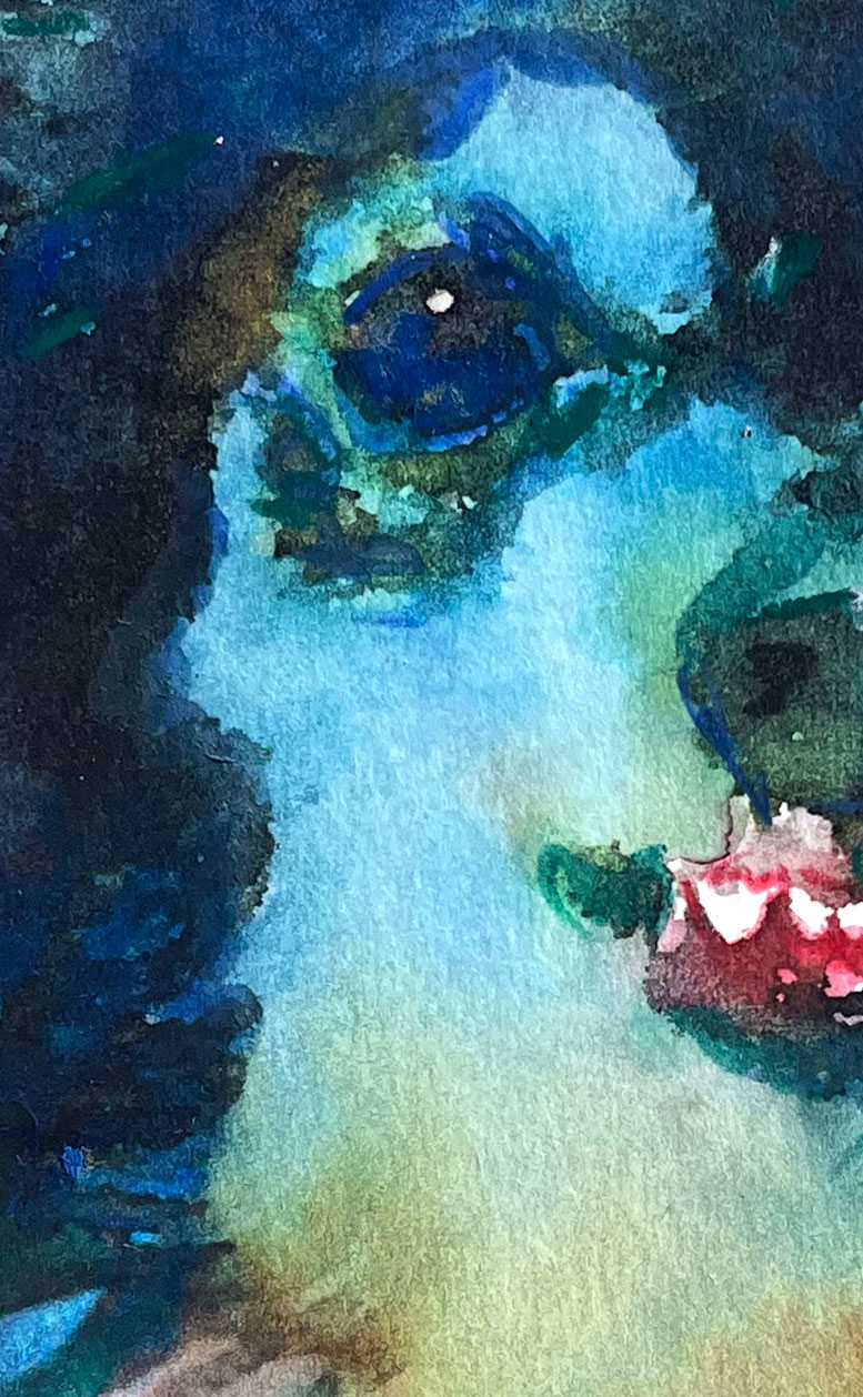 Selfie 02 American Watercolor