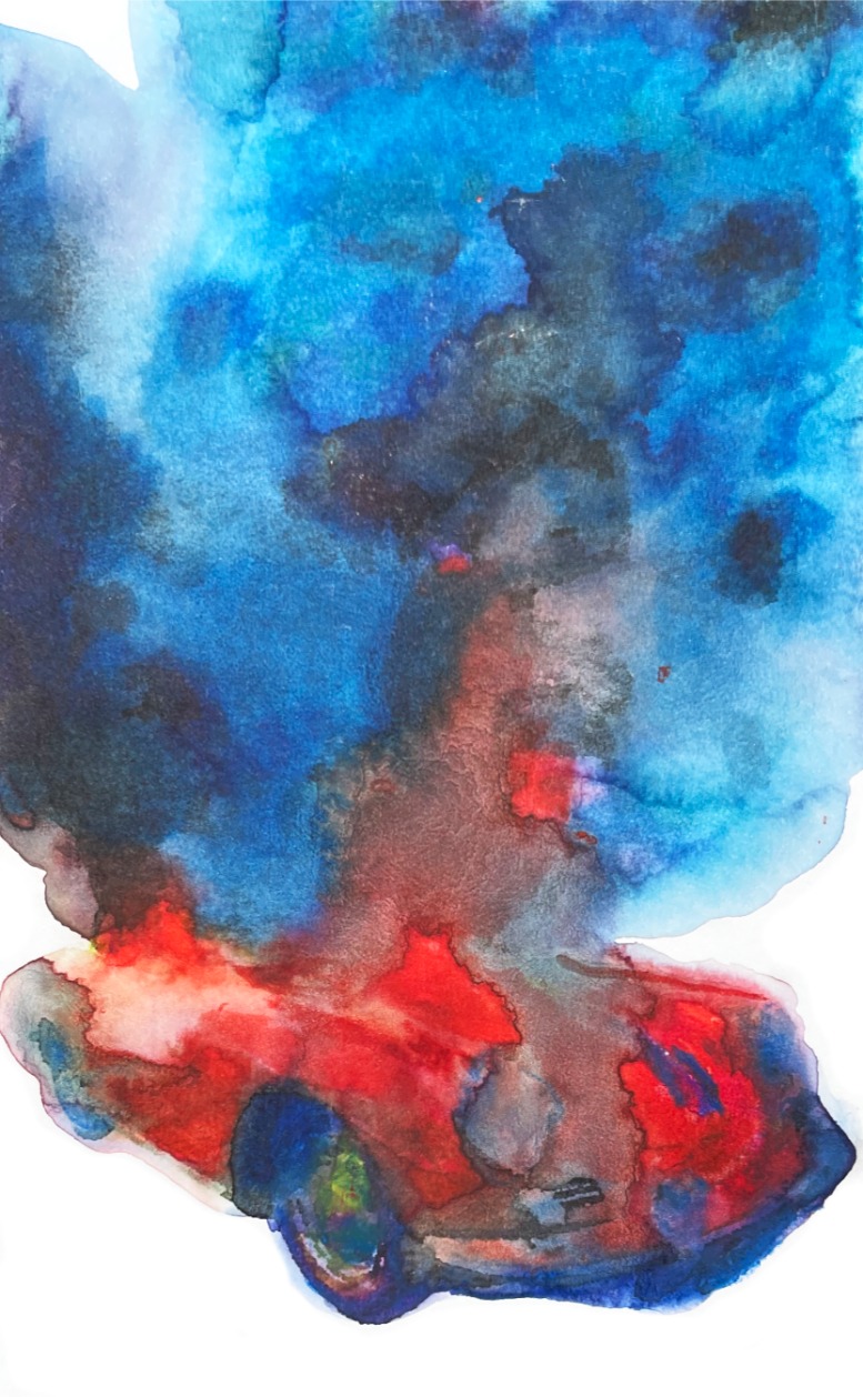 THE CAR 90125 american watercolor